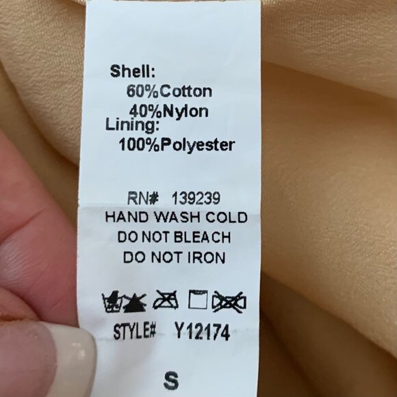 White Sleeveless Lace Floral Textured Halter Mini Dress Open Back Button Closure - Picture 8 of 9